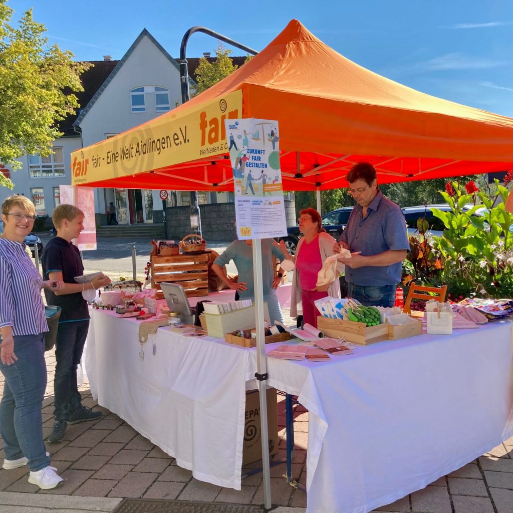 Aidlingen Marktplatz Stand